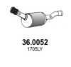 PEUGE 1705LZ Catalytic Converter